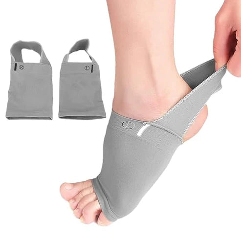 Plantar Fasciitis Arch Support Sleeves – Foot Compression Wrap with Gel Pad for Pain Relief & Tendon Support