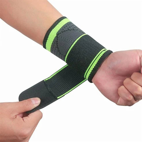 Premium Wrist Support Strap for Gym, Fitness & Sports – Adjustable Compression Wrap for Pain Relief & Lifting