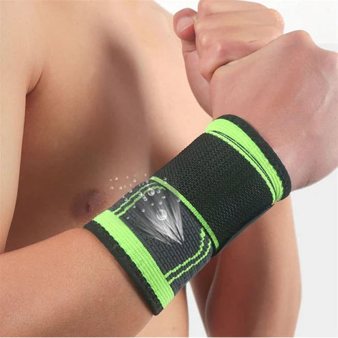 Premium Wrist Support Strap for Gym, Fitness & Sports – Adjustable Compression Wrap for Pain Relief & Lifting