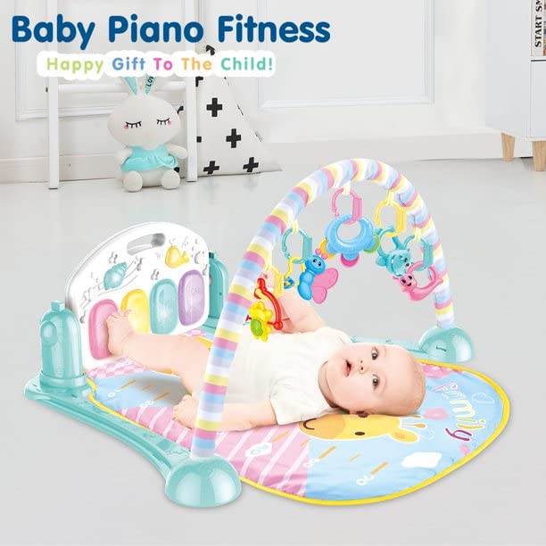 Baby Musical Piano Play Mat – Kick & Play Gym for Newborns (0-36M)