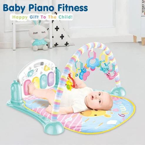 Baby Musical Piano Play Mat – Kick & Play Gym for Newborns (0-36M)