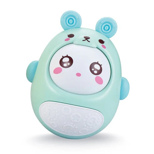 Wobble Baby Tumbler Toy – Safe & Fun First Toy for Infants (Ages 6+ Months)