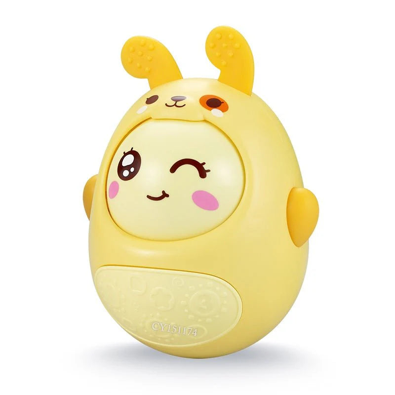 Wobble Baby Tumbler Toy – Safe & Fun First Toy for Infants (Ages 6+ Months)