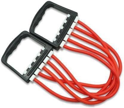 5-Spring Chest Expander Resistance Band – Adjustable Arm & Shoulder Strengthener for Men & Women