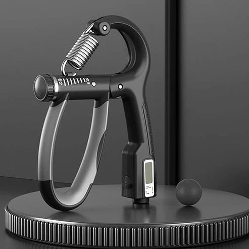 Adjustable Digital Hand Gripper Trainer – Strength Resistance Grip with Counter for Gym, Rehab & Stress Relief