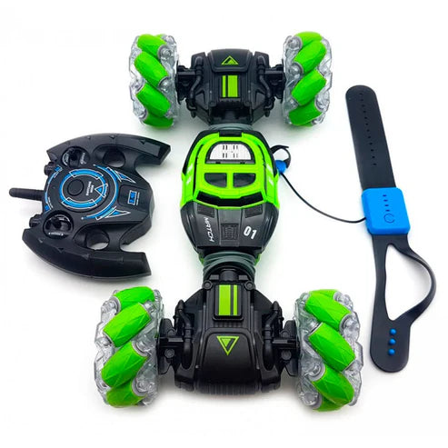 Hand Gesture Remote Control Stunt Car – 360° Spinning & Drift Toy for Kids (Rechargeable)