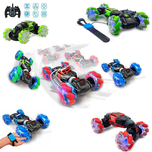 Hand Gesture Remote Control Stunt Car – 360° Spinning & Drift Toy for Kids (Rechargeable)