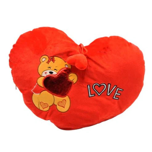 Heart Shaped Love Pillow – Soft Plush Valentine Gift Cushion for Bedroom & Gifting