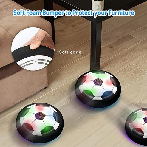 LED Hover Soccer Ball Toy – Indoor Air Soccer with Lights (Ages 3+)