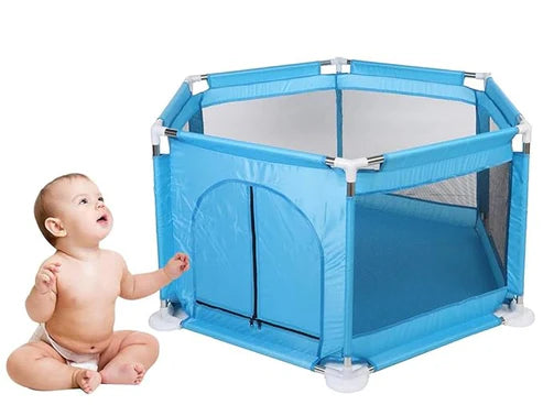Soft-Safe Baby Playpen with Balls | Large Foldable Kids Activity Ball Pool – Non-Toxic & Portable