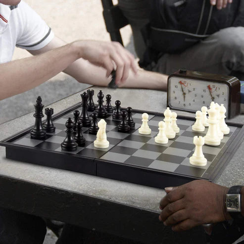 Magnetic Folding Chess Set – Portable Travel Board Game for Kids & Adults