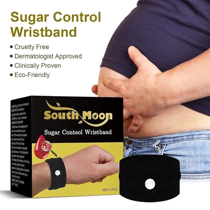 South Moon Sugar Control Wristband – Natural Acupressure Band for Blood Sugar Balance & Daily Wellness
