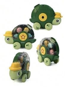 Turtle Baby Bath Toy with Waterfall Action โ Educational & Fun Water Play Set for Toddlers (18+ Months)