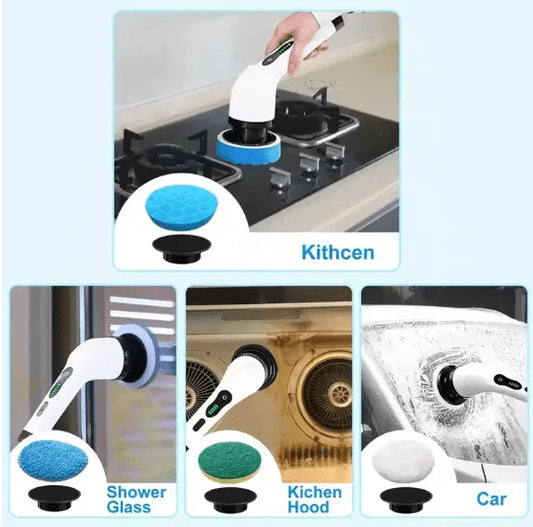 Rechargeable Electric Cleaning Brush for Kitchen, Bathroom & Floor – JY-6010