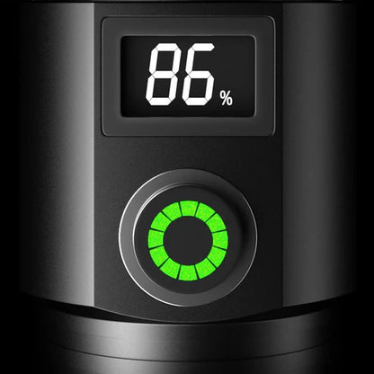 Kezu Rechargeable Super Bright Flashlight – Waterproof, LED Zoom Torch for Camping, Car & Emergency Use