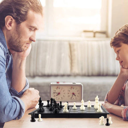 Magnetic Folding Chess Set – Portable Travel Board Game for Kids & Adults