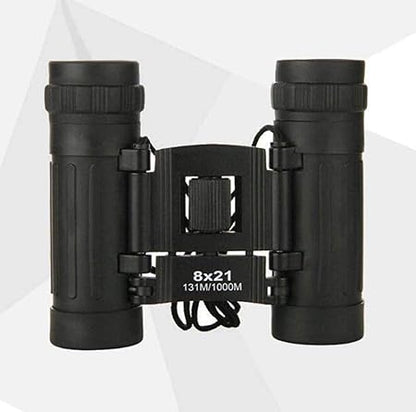 Compact 8X Zoom Binoculars – Foldable, Lightweight & Powerful View Perfect for Travel • Concerts • Camping • Adventure Watching